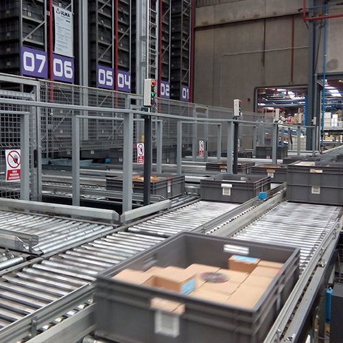 Автоматизированная система для хранения - ULMA HANDLING SYSTEMS - горизонтальная / для товаров / для аэропорта