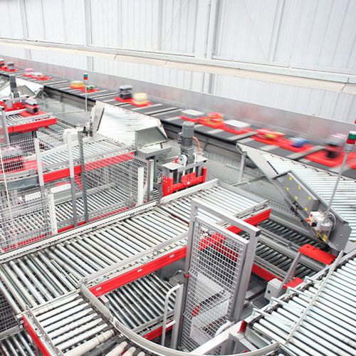 Система сортировки с поперечными лентами - ULMA HANDLING SYSTEMS - для аэропорта