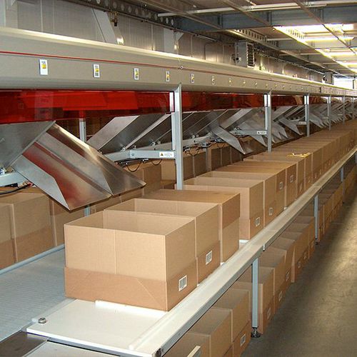 Система сортировки с лотковым сортировщиком - ULMA HANDLING SYSTEMS - для багажа / для аэропорта