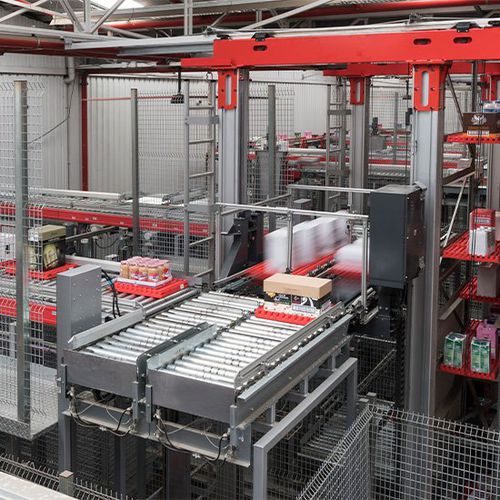 Автоматизированная система для хранения - FSS/SQS - ULMA HANDLING SYSTEMS - многоуровневая / для груза / для небольших деталей