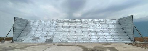 Газоотбойник из металла - HEL.M - VALIS ENGINEERING - для аэропорта
