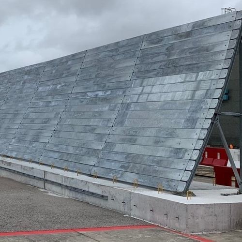 Газоотбойник из металла - FAO - VALIS ENGINEERING - для аэропорта