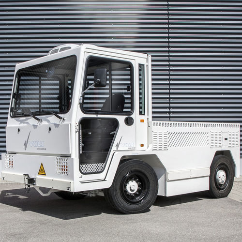Трактор для буксировки - EFZ 80 N - VOLK FAHRZEUGBAU GMBH - для летательного аппарата / электрический / с буксировочной штангой