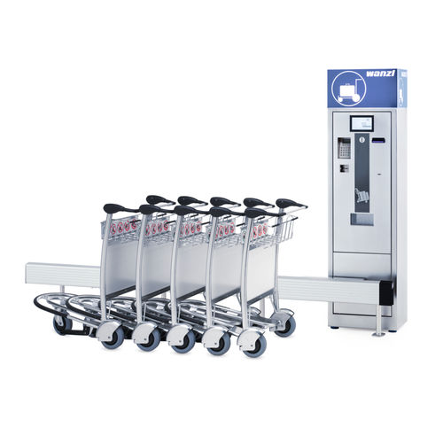 Торговый автомат для тележки - NG - Wanzl GmbH & Co. KGaA - для аэропорта