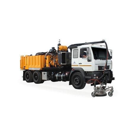 Машина для уборки аэродрома - SK5500 - WATERBLASTING TECHNOLOGIES - на грузовике / для очистки поверхности / для снятия резины
