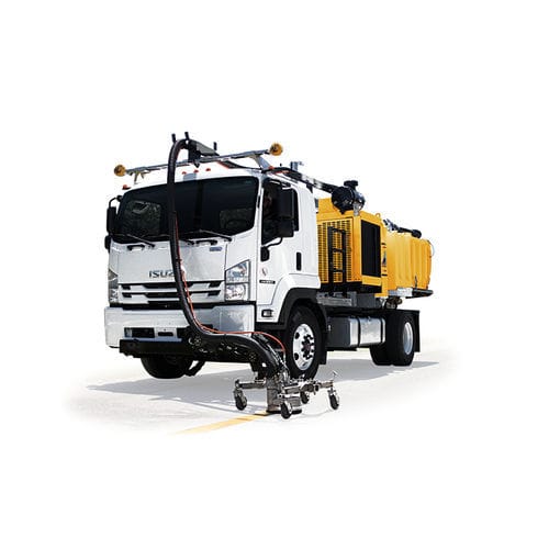 Машина для уборки аэродрома - SK2000 - WATERBLASTING TECHNOLOGIES - на грузовике / для очистки поверхности / для снятия резины