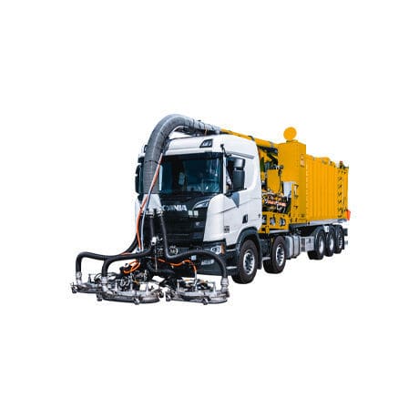 Машина для уборки аэродрома - SH 24.0 - WATERBLASTING TECHNOLOGIES - на грузовике / для очистки поверхности / для снятия резины