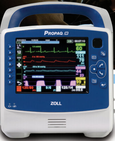 Автоматический дефибриллятор - Propaq M - ZOLL MEDICAL CORPORATION - для неотложной помощи / для аэропорта