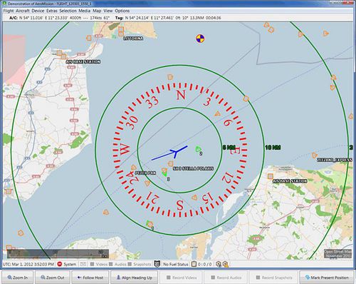 Система управления полетом для самолета - AeroMission - AERODATA AG - для вертолета