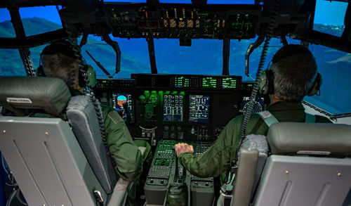 Учебный тренажер - C-130J MATS - LOCKHEED MARTIN CORPORATION - полета / самолет / FTD
