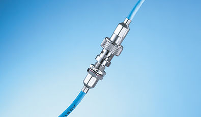 Коннектор для передачи данных - MIL-STD-1553 - AXON'CABLE - для летательного аппарата / трехосевой / для шины