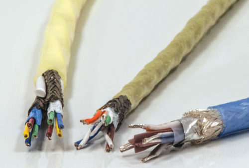 Кабель для самолета - NF26-2Q100 - CARLISLE INTERCONNECT TECHNOLOGIES - для передачи данных / Ethernet / Т-образный