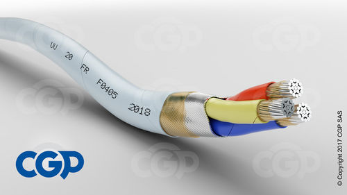 Кабель для самолета - ELECTROAIR® EN2714-011 - CGP - Cables for Global Performance - питания / устойчивый к истиранию / химически стойкий