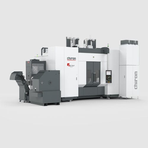 Обрабатывающий центр 5 осей - 28   - CHIRON-WERKE GMBH & CO.KG - вертикальный / для аэронавтики / ЧПУ