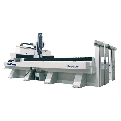 Обрабатывающий центр 5 осей - POSEIDON - CMS SPA - горизонтальный / универсальный / для аэронавтики