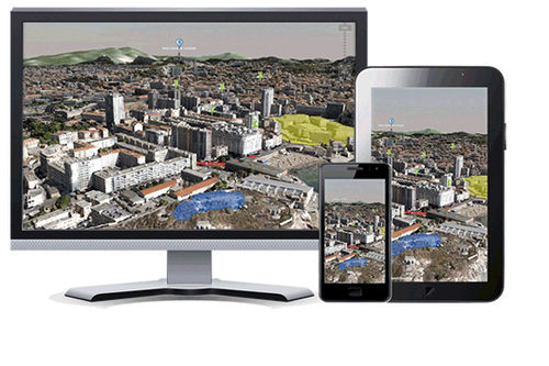 Программное обеспечение для анализа изображений - VirtualGeo - CS COMMUNICATION & SYSTEMES - для резки / для аэронавтики / режим реального времени