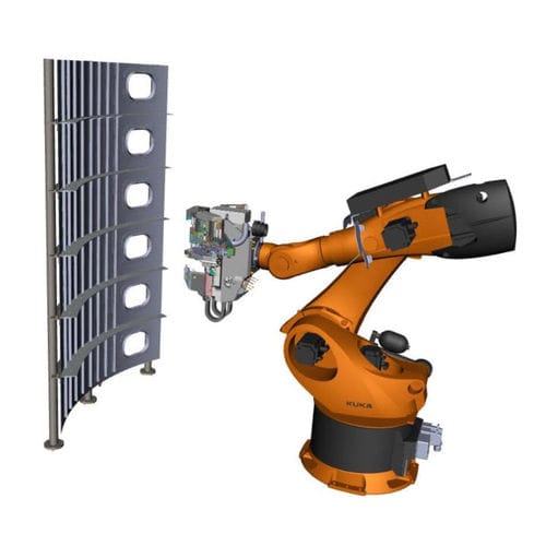 Роботизированная ячейка для производства - KUKA KR-600 - CYBERMECA - для аэронавтики / автоматическая