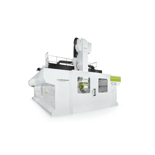 Фрезерный станок ЧПУ - The FZ100 - F. ZIMMERMANN GMBH - PORTAL MILLING MACHINES - универсальный / 5 и более осей / для авиационно-космической промышленности