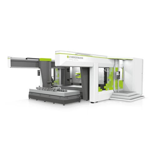 Обрабатывающий центр 5 осей - FZH400 - F. ZIMMERMANN GMBH - PORTAL MILLING MACHINES - 3 оси / 4 оси / горизонтальный