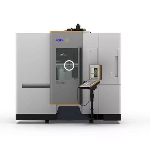 Фрезерный станок ЧПУ - MILL P series - GF MACHINING SOLUTIONS - вертикальный / для аэронавтики / 5 и более осей