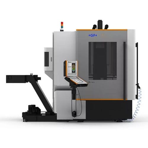Фрезерный станок ЧПУ - MILL E 1 series - GF MACHINING SOLUTIONS - вертикальный / для аэронавтики / 5 и более осей
