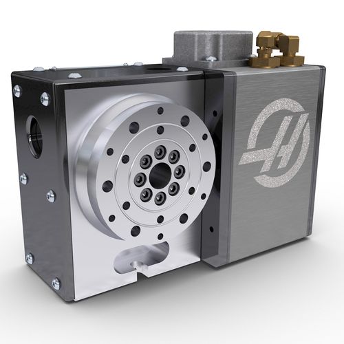 Вертикальный поворотный стол - HRT100 - HAAS AUTOMATION - для авиакосмического применения / для мехобработки материалов / с двигателем