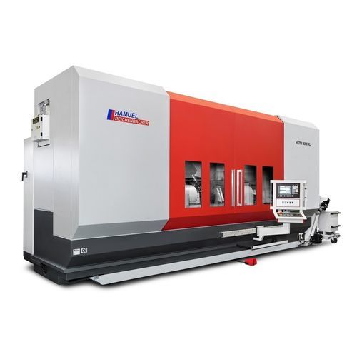 Обрабатывающий центр 5 осей - HSTM 3000 XL - HAMUEL MASCHINENBAU GMBH & CO. KG - горизонтальный / для аэронавтики / для мехобработки лопаток турбины