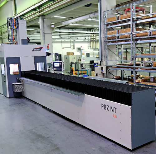 Обрабатывающий центр 5 осей - PBZ® NT - BAVIUS TECHNOLOGIE GMBH - горизонтальный / для аэронавтики / ЧПУ