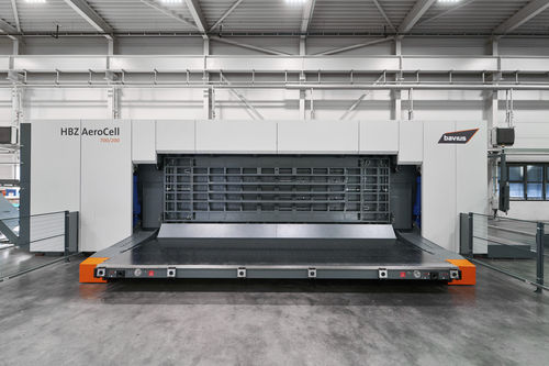 Обрабатывающий центр 5 осей - AeroCell® series - BAVIUS TECHNOLOGIE GMBH - горизонтальный / для аэронавтики / ЧПУ
