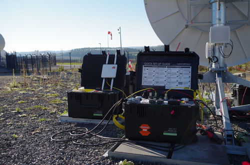Наземная антенна - NOMADIC TERMINAL 1000® - HITEC LUXEMBOURG S.A. - спутниковая / Satcom / высокий расход