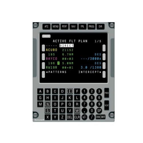 Система управления полетом для самолета - CD-8 series - HONEYWELL - Блок управления и индикации / сенсорная
