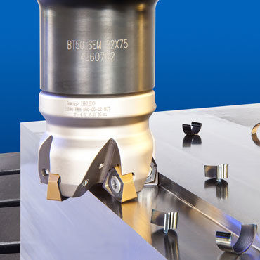 Цилиндрическая фреза - H690-07 - ISCAR FRANCE - с карбидом / для металла / для стали