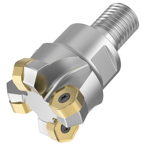 Фреза для металла - 412xxxx series - KENNAMETAL FRANCE - для обработки поверхности / с пластинами / для аэронавтики