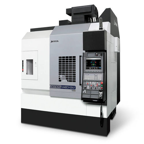 Обрабатывающий центр 5 осей - GENOS M460V-5AX - OKUMA CORPORATION - вертикальный / для авиационно-космической промышленности / ЧПУ