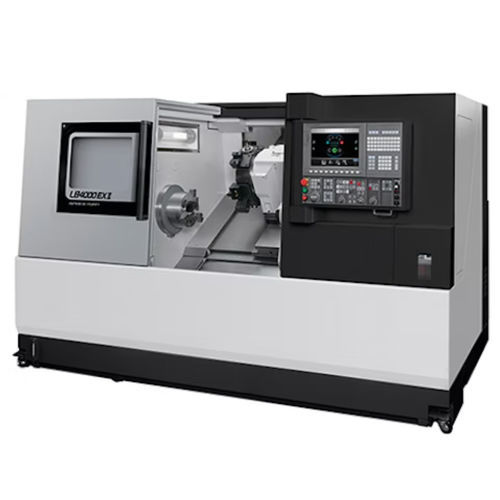 Горизонтальный станок для токарной обработки - LB4000 EX II - OKUMA CORPORATION - ЧПУ / 2 оси / для авиационно-космической промышленности
