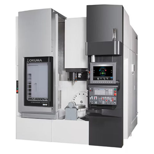 Обрабатывающий центр 5 осей - MU-4000V - OKUMA CORPORATION - вертикальный / для авиационно-космической промышленности / для резки