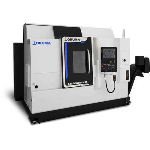 Горизонтальный станок для токарной обработки - LB2000 EX III - OKUMA CORPORATION - ЧПУ / 2 оси / для авиационно-космической промышленности