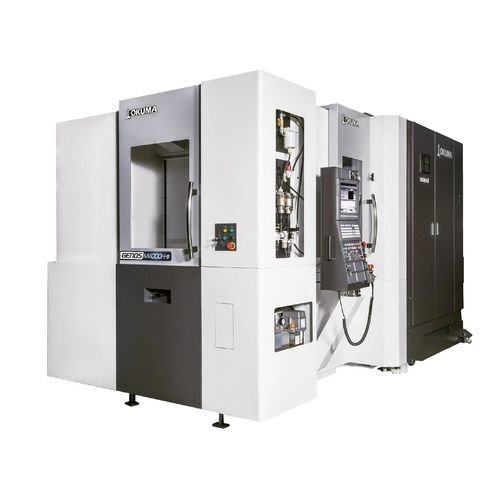 Обрабатывающий центр 3 оси - GENOS M4000H-e - OKUMA CORPORATION - горизонтальный / ЧПУ