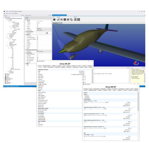 Программное обеспечение анализа данных - ADS - Reverse Engineering - OPTIMAL AIRCRAFT DESIGN - для анализа полета / для моделирования / для дрона