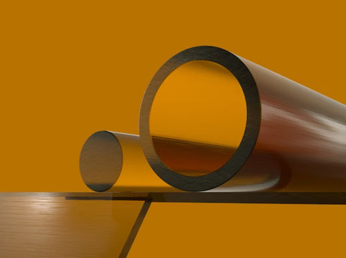 Полиэтилен в пластинах - Duratron® U2100 PEI - Mitsubishi Chemical Advanced Materials - в прутках / воздухоплавательный