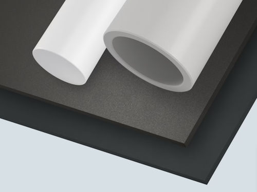 PTFE в пластинах - Fluorosint® 135  - Mitsubishi Chemical Advanced Materials - в прутках / в форме трубы / для авиационно-космической промышленности