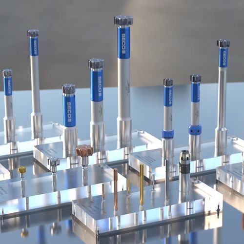 Сверло с пластинами - Nanojet - SECO TOOLS - для авиационно-космической промышленности