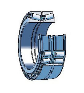 Роликовый конический подшипник - SKF AEROSPACE - двухрядный / для высокой нагрузки / с низким коэффициентом трения