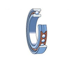 Шариковый подшипник - E series - SKF AEROSPACE - с наклонным контактом / для большой скорости