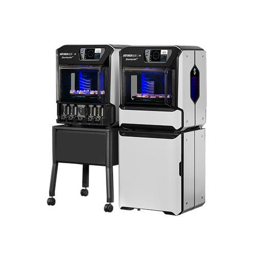 Принтер 3D для пластмасс - DentaJet series - STRATASYS GMBH - PolyJet / для письменного стола / цветной