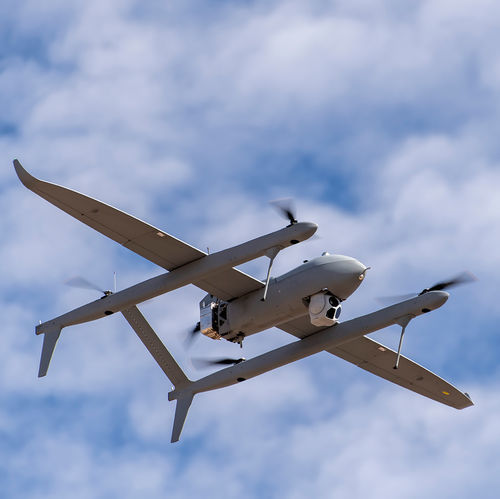 Беспилотник для профессионального использования - AEROSONDE® MK. 4.7 VTOL  - TEXTRON SYSTEMS - для картографии / для контроля / для ведения наблюдения
