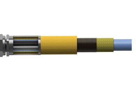 Гидравлический гибкий шланг - RA170 - TITEFLEX EUROPE SAS - из ПТФЭ / противопожарный / химический