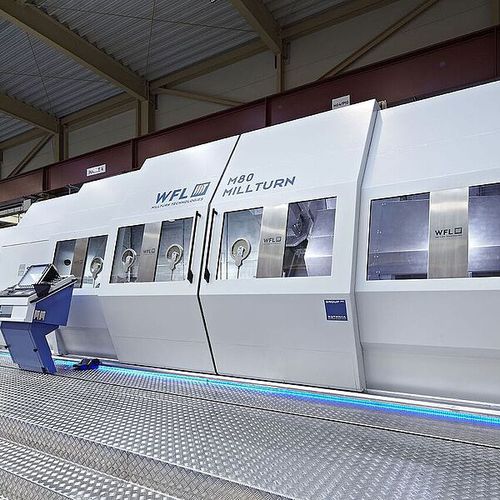 Фрезерный станок ЧПУ - M85 - WFL MILLTURN TECHNOLOGIES GMBH & CO KG - горизонтальный / для аэронавтики / 5 и более осей