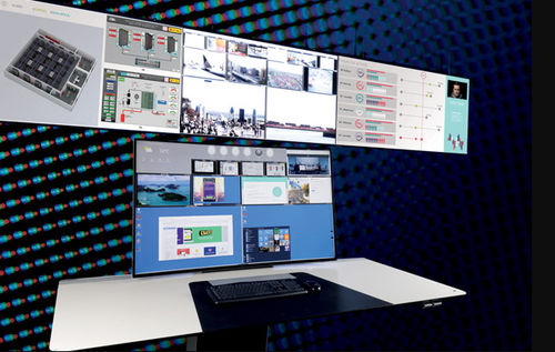 Индивидуальный пульт управления воздушным движением - DataWall - GESAB, S.A.U - прямой / без ящика для хранения / для командно-диспетчерского пункта