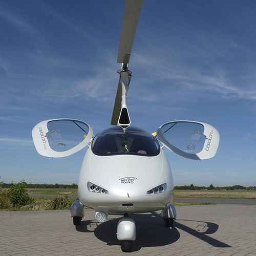 Двухместный автожир - Cavalon Pro - AutoGyro GmbH - четырехтактный двигатель / с закрытой кабиной пилота / сидения рядом